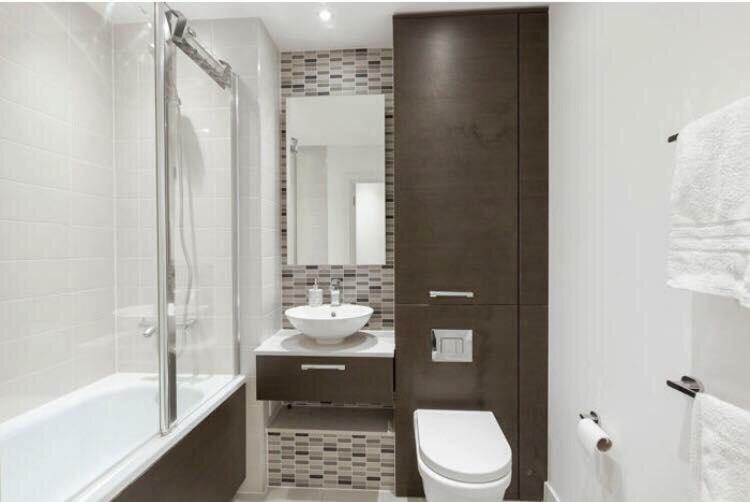 Room With Private Bathroom In A Modern Two Bedroom Two Bathroom Flat London Exterior photo